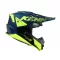 Kenny Racing track graphic zoom bukósisak S.kék - acid