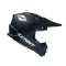 Kenny Racing track solid matt fekete holographic bukósisak