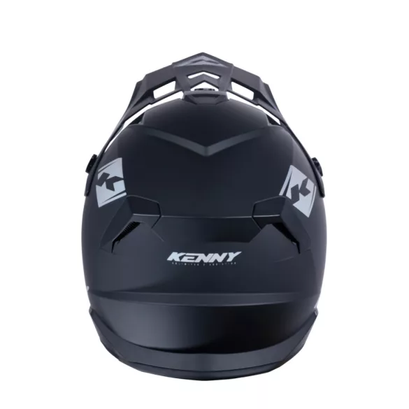 KENNY RACING TRACK SOLID MATT BLACK HOLOGRAPHIC BUKÓSISAK