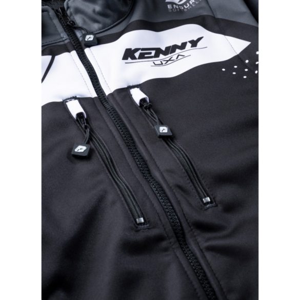 Kenny racing softshell enduro/adventure black kabát