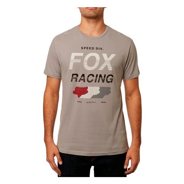 Fox T-Shirt Unlimited Airline póló, világos szürke 2XL MÉRET