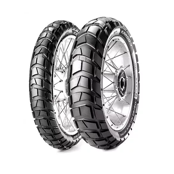 METZELER 90/90-21 KAROO 3 54R TL M/C M+S ELSŐ GUMIABRONCS DOT 17-19/2021 KIFUTOTT