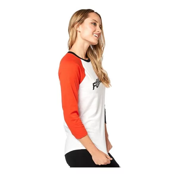 Fox Struck hosszú ujjú póló, fehér S MÉRET