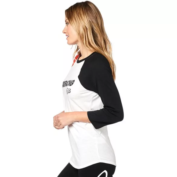 Fox Struck hosszú ujjú póló, fehér S MÉRET