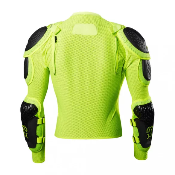 Fox Titan race protektoring, fluo sárga-fekete