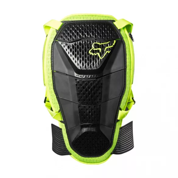Fox Titan race protektoring, fluo sárga-fekete