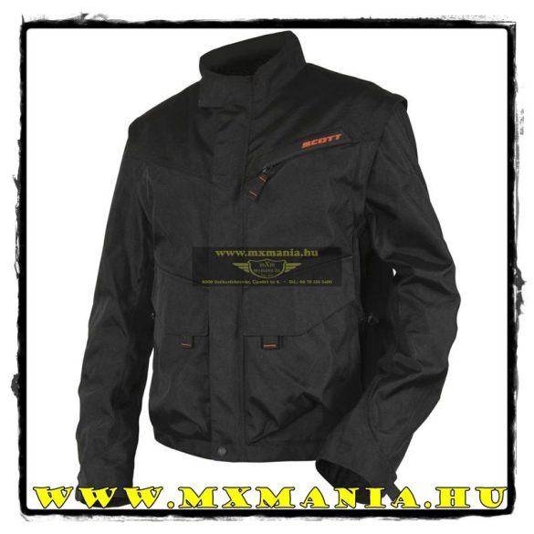 Scott Adventure kabát, Fekete-Narancs színben