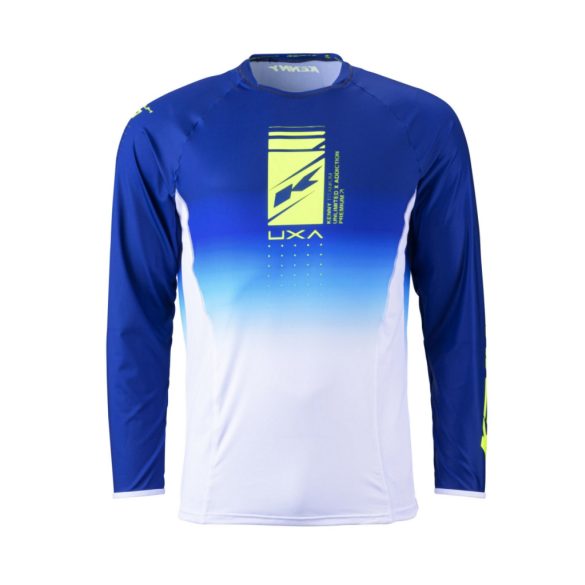 KENNY RACING  TITÁNIUM PRÉMIUM KÉK/FEHÉR/SÁRGA FLUO