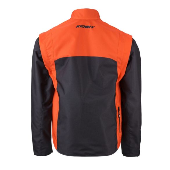 Kenny racing track enduro/adventure black-ornage kabát