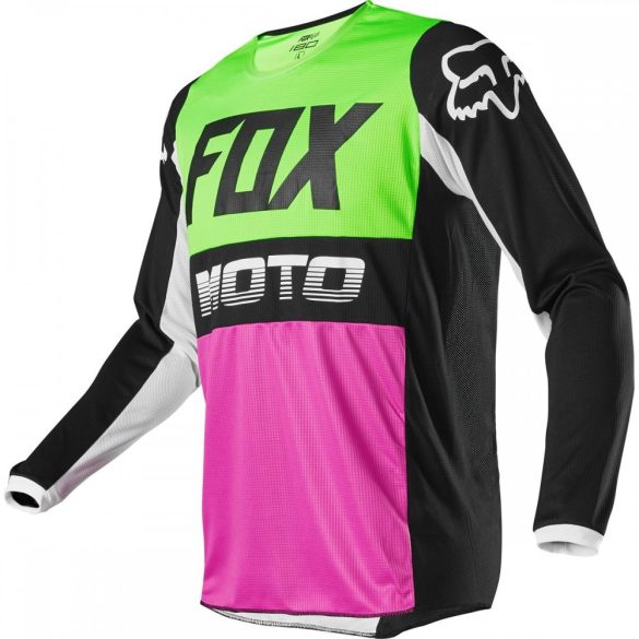Fox 180 Fyce black-pink ifjúsági mez