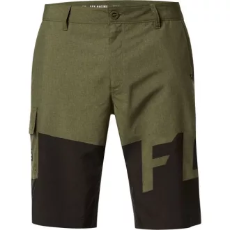 Fox essex tech print short, oliver zöld 32