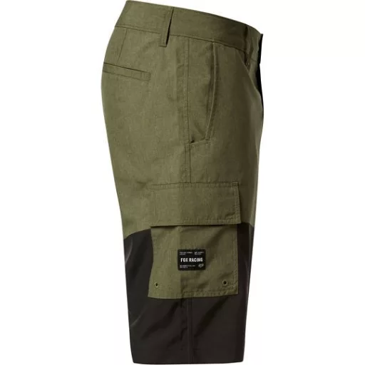 Fox essex tech print short, oliver zöld 32