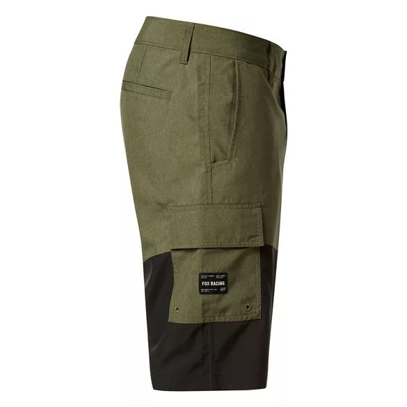 Fox Essex Tech Print Short, Oliver green 32