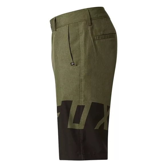 Fox Essex Tech Print Short, Oliver green 32