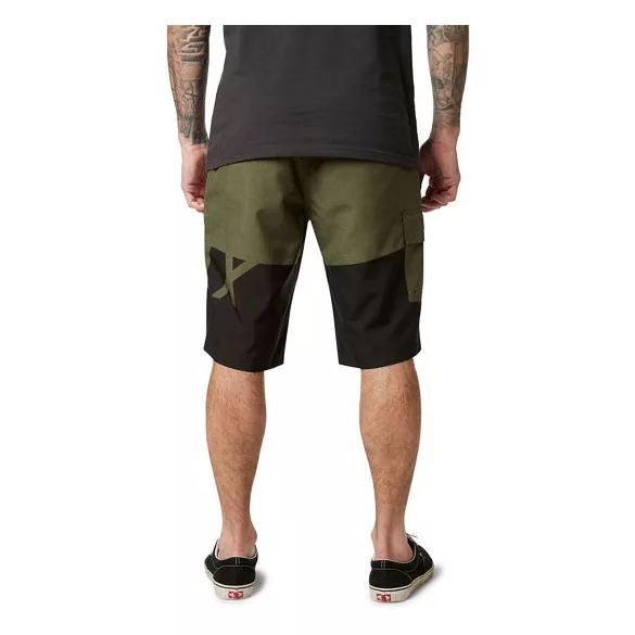 Fox Essex Tech Print Short, Oliver green 32