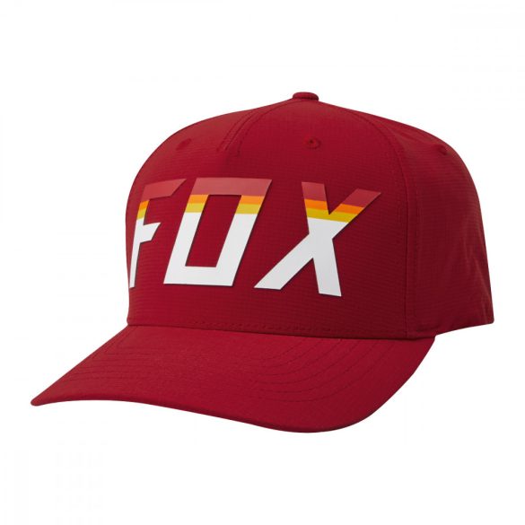 Fox Flexfit Cap on Deck sapka, piros színben 