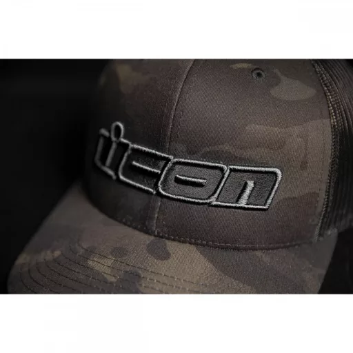 Icon mc punch™ sapka, fekete/zöld camo