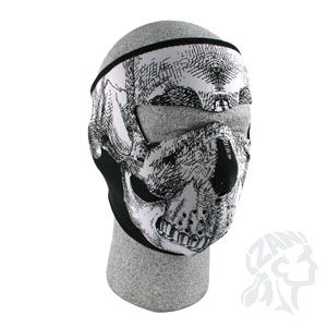 Zan Headgear neoprém maszk, Dark Skull