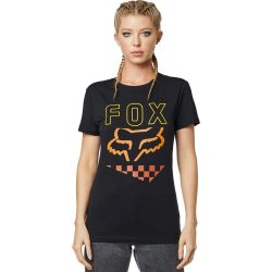 Fox Richter SS póló, fekete m méret