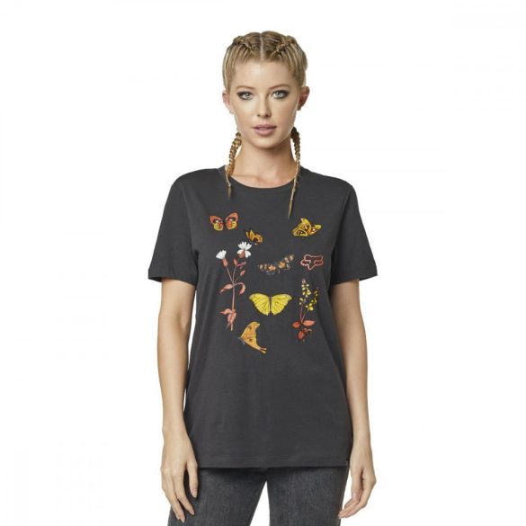 Fox Girl  Monarch  póló , fekete M MÉRET