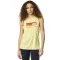 Fox drifter tank pale sárga,NŐI trikó, xs