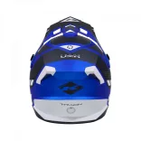 Kenny racing track graphic candy blue bukósisak