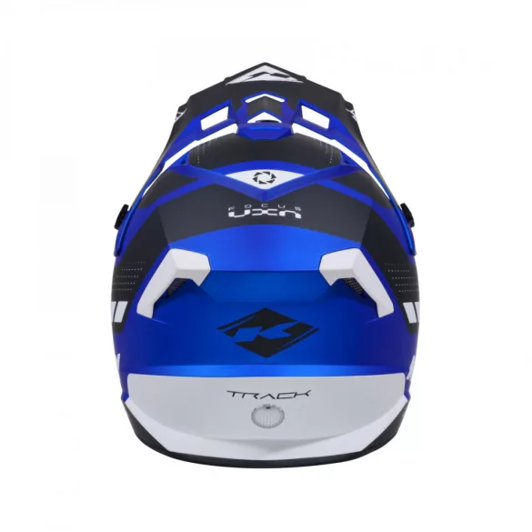 Kenny racing track graphic candy blue bukósisak