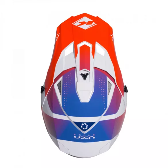 Kenny racing track graphic red bukósisak