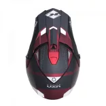 Kenny racing track graphic candy red bukósisak