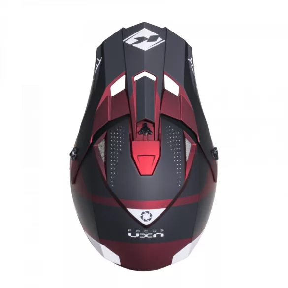 Kenny racing track graphic candy red bukósisak