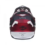 Kenny racing track graphic candy red bukósisak