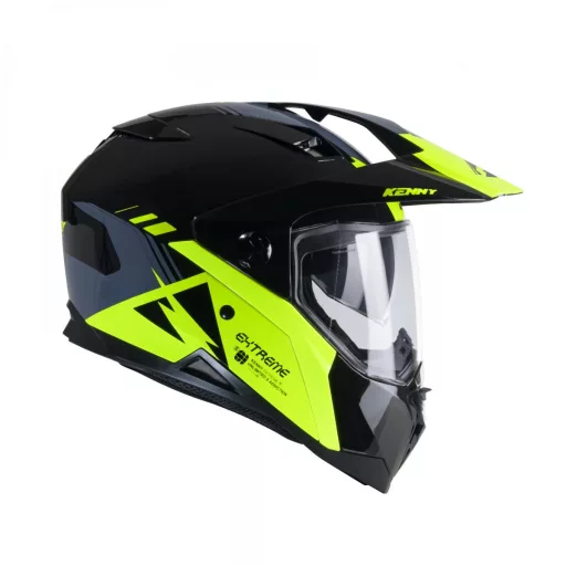 Kenny adventure extreme fekete - fluo bukósisak