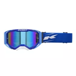 KENNY RACING SZEMÜVEG PERFORMANCE EVO2 KÉK, KÉK TÜKRŐS 