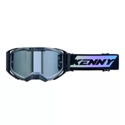   KENNY RACING SZEMÜVEG PERFORMANCE EVO2 SZÜRKE, EZÜST TÜKRŐS 