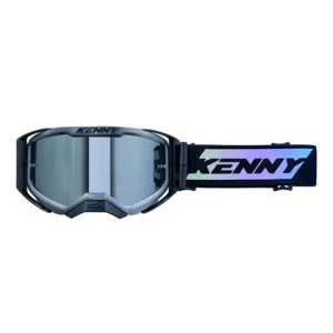 KENNY RACING SZEMÜVEG PERFORMANCE EVO2 SZÜRKE, EZÜST TÜKRŐS 
