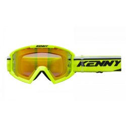 Kenny racing track acid szemüveg, piros tükrös lencsével