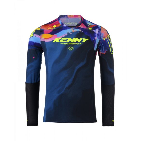 Kenny racing brush blue mez