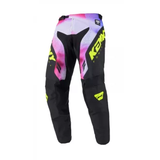 Kenny Racing force fog sárga - purple nadrág