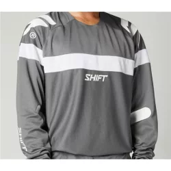 SHIFT WHIT3 LABEL TRAC SZETT SZÜRKE-FEHÉR 32+M