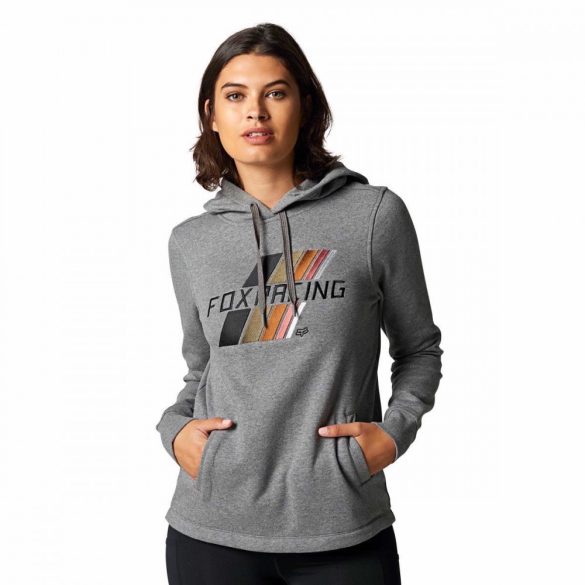 Fox Girl Power Slide Hoody, grafitszürke