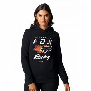 Fox Girl Checkpoint Hoody, fekete