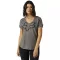 Fox girl boundary top , grafit