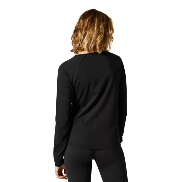 Fox Boundary hosszú újjú póló, fekete