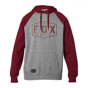 Fox Ffi pulóver Crest szürke-bordó