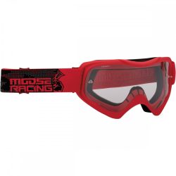 Moose Racing QUALIFIER SLASH Cross szemüveg, Piros