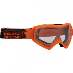 Moose Racing QUALIFIER SLASH Cross szemüveg, Narancs