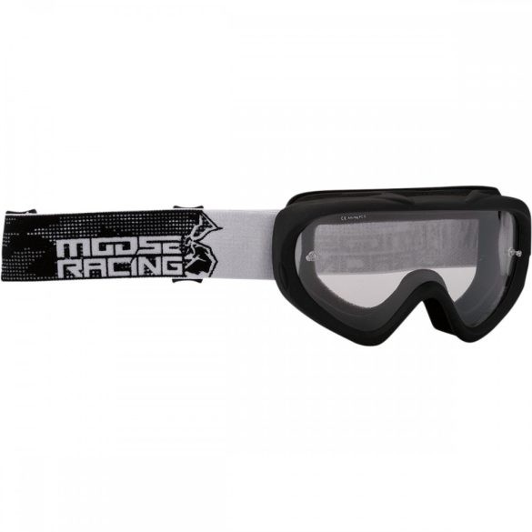 Moose Racing Qualifier motoros szemüveg, fekete