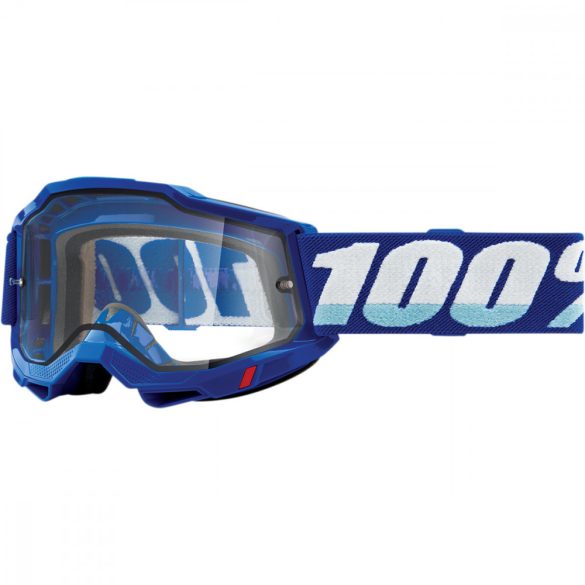 100% Accuri 2 Enduro Blue  szemüveg víztiszta lencsével 