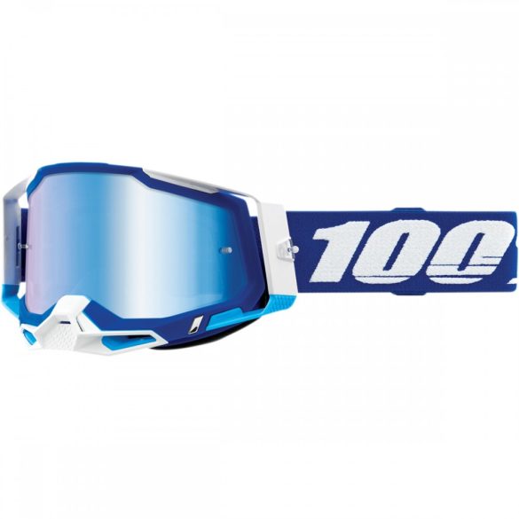 100% Racecraft 2 kék szemüveg tükrös lencsével 