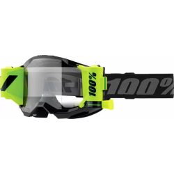   100% Strata2 Forecast fekete-acid szemüveg,víztiszta lencsével.